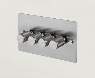 4G Dimmer / Cross / Steel