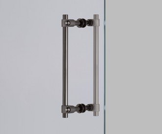Pull Bar / Double-Sided / Cast / Gun Metal