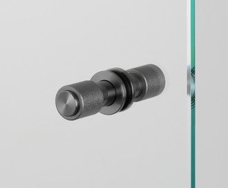 Furniture Knob / Double-Sided / Cast / Gun Metal