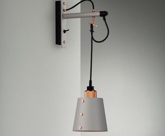 Hooked Wall / Small / Stone / Copper