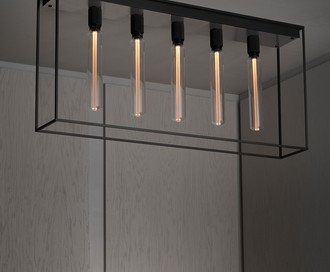 Caged Ceiling 5.0 / Brushed Steel