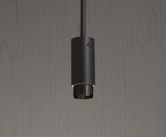 Exhaust Pendant / Linear / Graphite / Gun Metal