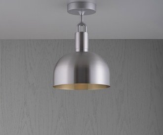 Forked Ceiling / Shade / Medium / Steel