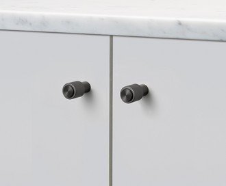 Furniture Knob / Cast / Gun Metal