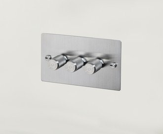 3G Dimmer / Cross / Steel