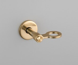 Soap Bottle Holder / Single / Cast / Brass