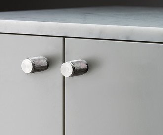 Furniture Knob / Cross /  Steel