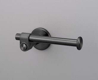 Toilet Roll Holder / Cast / Gun Metal