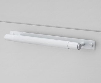 Pull Bar / Plate / Cross / White