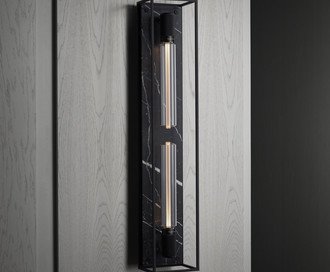 Caged Wall / X-Large / Black Marble