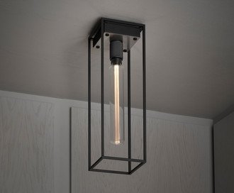 Caged Ceiling  / Large / Brushed Steel