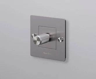 1G Dimmer / 250W LED / Cross / Steel