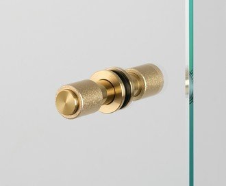 Furniture Knob / Double-Sided / Cast / Brass