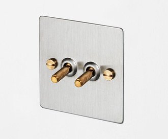2G Toggle / Cross / Steel / Brass