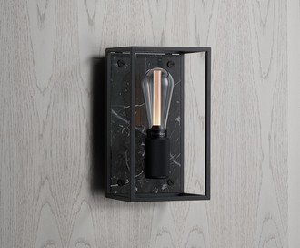 Caged Wall / Medium / Black Marble