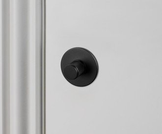 Thumbturn Lock / Cross / Black