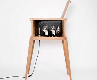 The Popstar Bar / Natural Oak