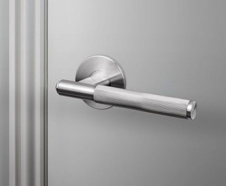 Fixed Door Handle / Single-Sided / Linear / Steel