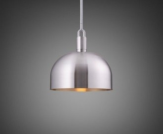 Forked Pendant / Shade / Large / Steel