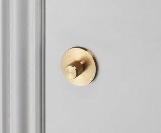 Thumbturn Lock / Cross / Brass