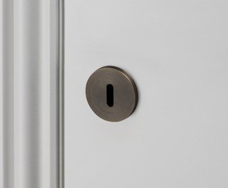 Key Escutcheon / Smoked Bronze