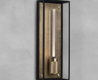 Caged Wet / Wall / Large / Brass
