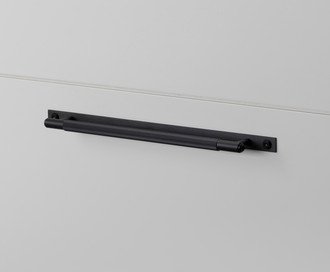 Pull Bar / Plate / Linear / Black