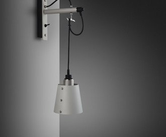 Hooked Wall / Small / Stone / Steel