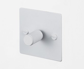 1G Dimmer / 120W / Cross / White