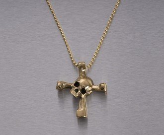 Skull Drum Key / Travis Barker / Brass