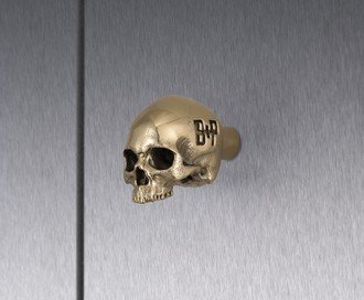 Skull Furniture Knob / Travis Barker / Brass