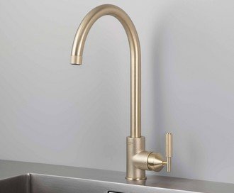 Kitchen Tap / Mixer / Cross / Brass