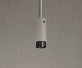 Exhaust Pendant / Linear / Stone / Gun Metal