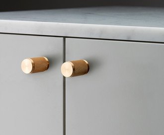 Furniture Knob / Cross / Brass