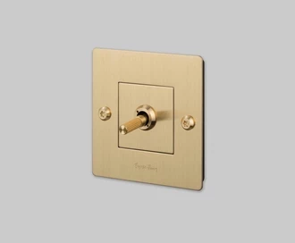 1G Toggle / Linear / Brass