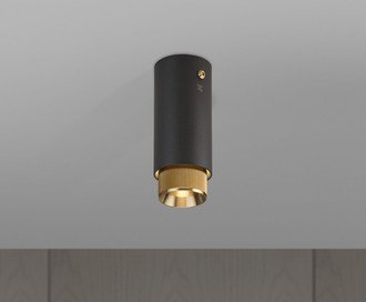 Exhaust Surface / Linear / Graphite / Brass
