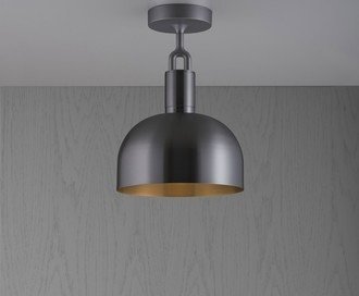 Forked Ceiling / Shade / Medium / Gun Metal