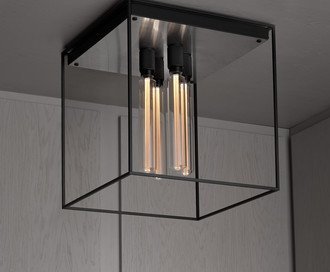 Caged Ceiling 4.0 / Brushed Steel