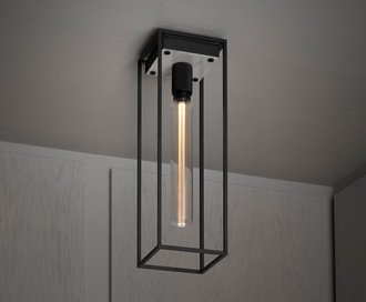Caged Ceiling / Large / White Marble