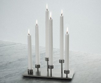 Machined / Candelabra / Steel