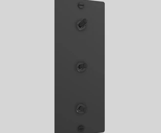 3G Toggle / Vertical / Cross / Black