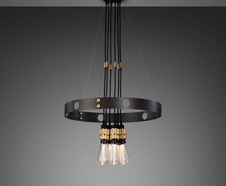 Hero Light / Graphite / Brass