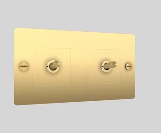 2G Toggle / Cross / Brass