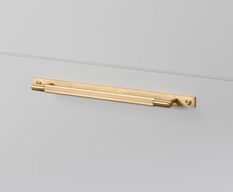 Pull Bar / Plate / Linear / Brass