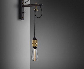 Hooked Wall / Nude / Graphite / Brass