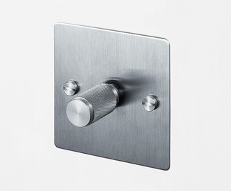 1G Dimmer / 120W / Cross / Steel