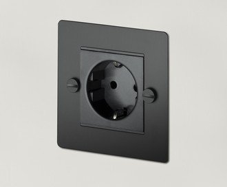 1G Euro Socket / Black