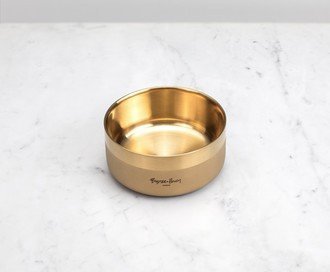 Dog Bowl / Small / Brass