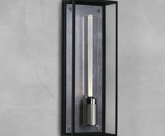 Caged Wet / Wall / Large / Steel