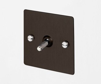 1G Toggle / Intermediate 3-way / Cross / Smoked Bronze / Steel